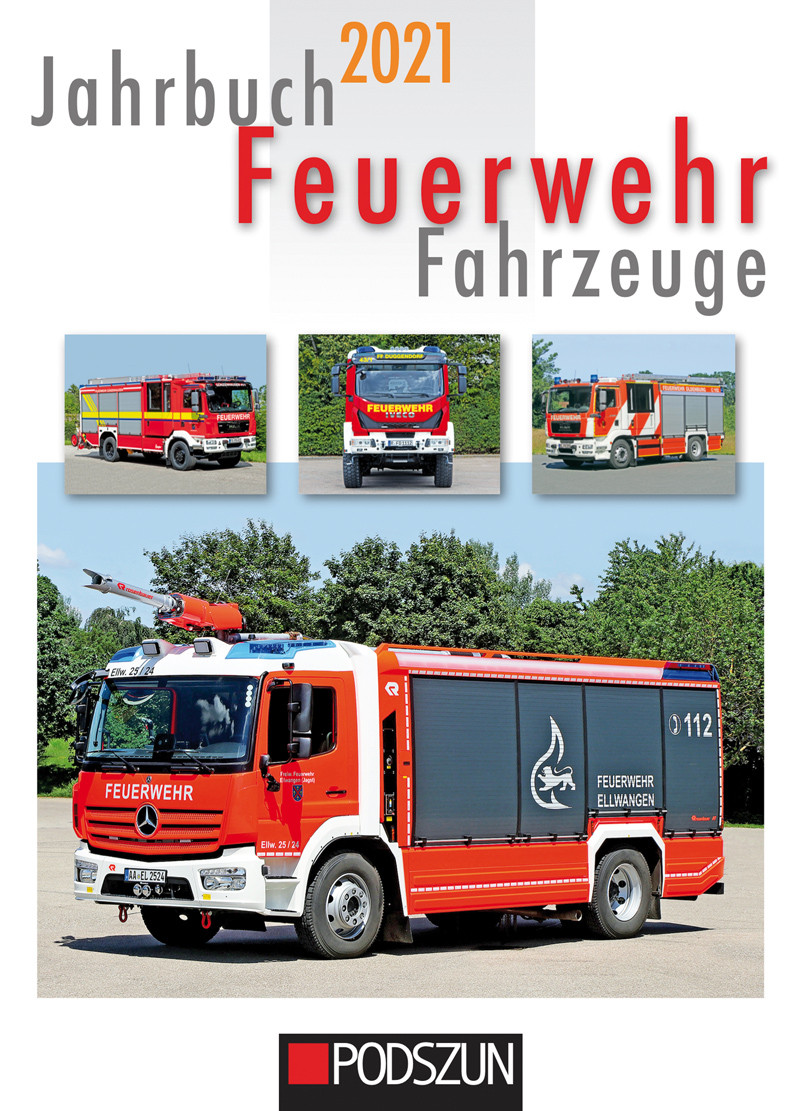 Podszun Verlag Jahrbuch Feuerwehrfahrzeuge 2021