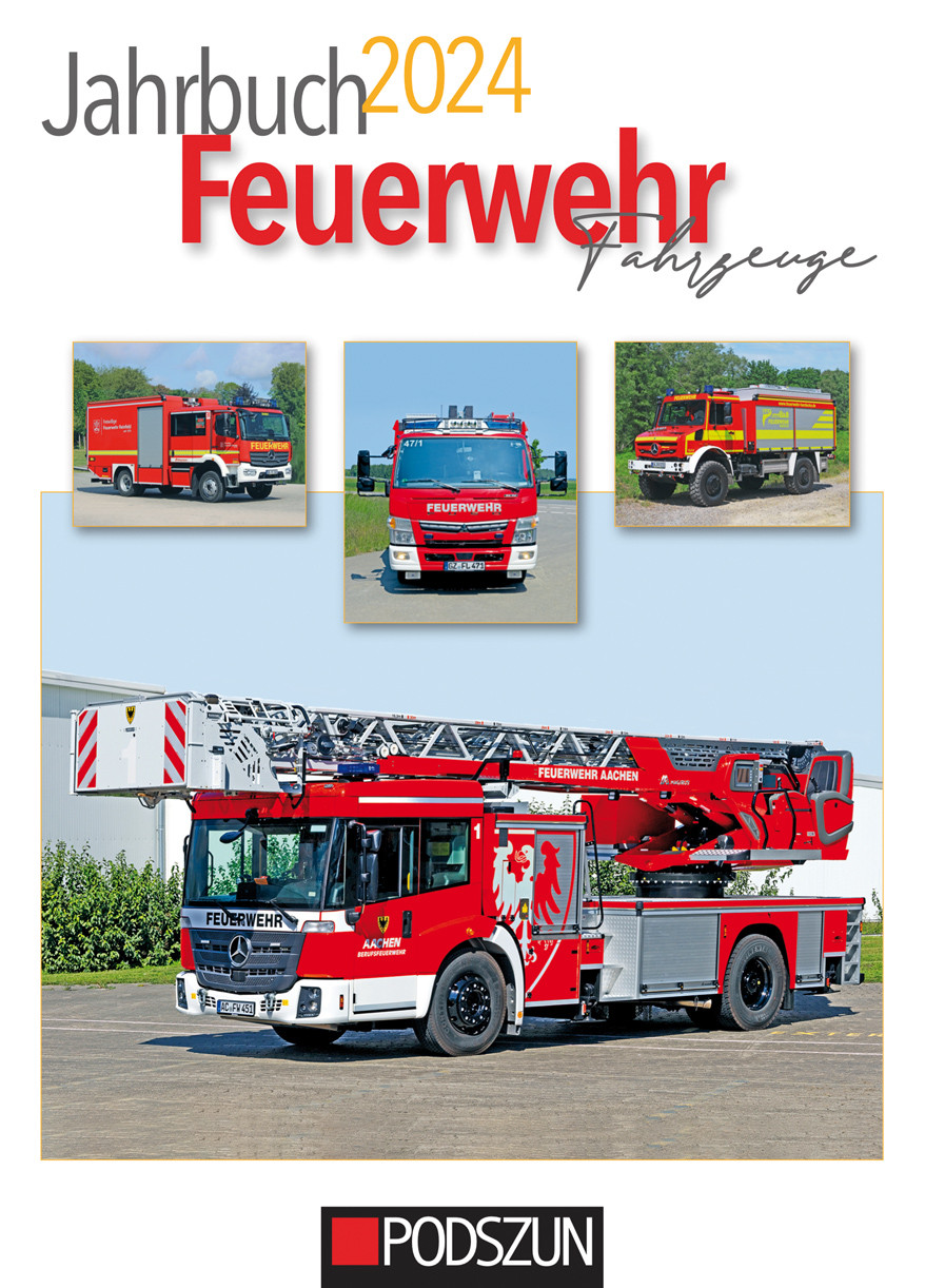 Podszun-Verlag Jahrbuch Feuerwehrfahrzeuge 2024