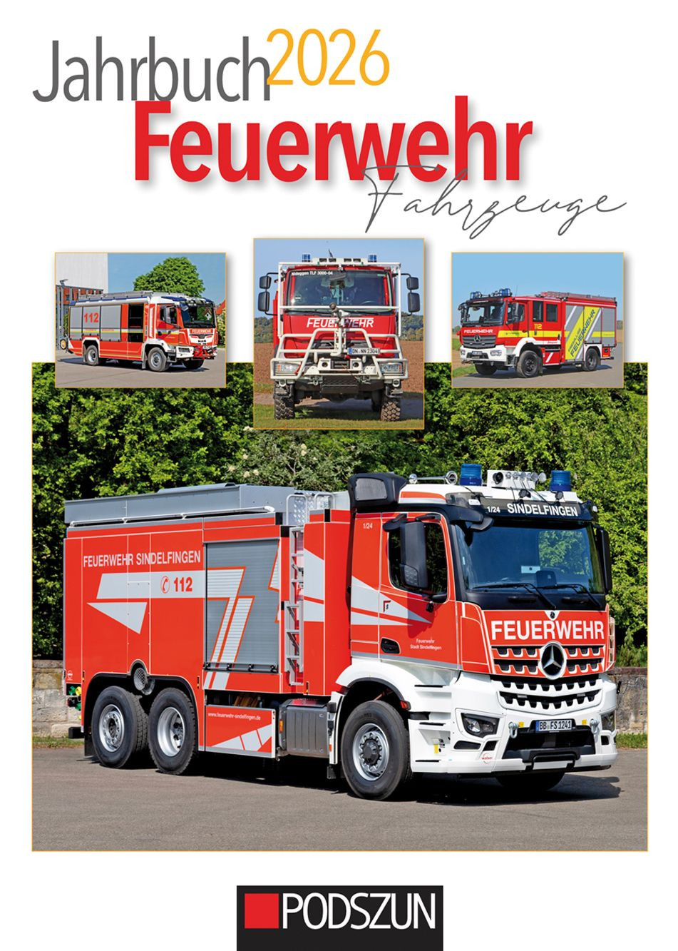 Podszun-Verlag,Jahrbuch Feuerwehrfahrzeuge 2026
