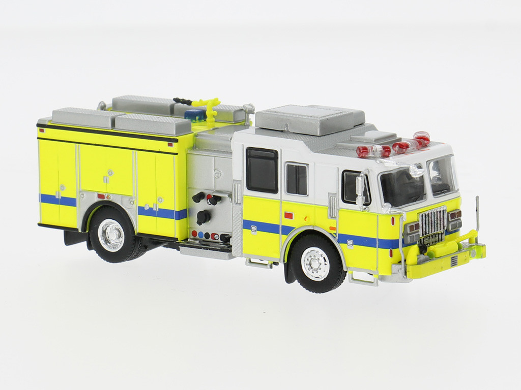 Brekina / PCX  Seagrave Attacker (2013), hellgelb / weiß ( Vorbestellung)