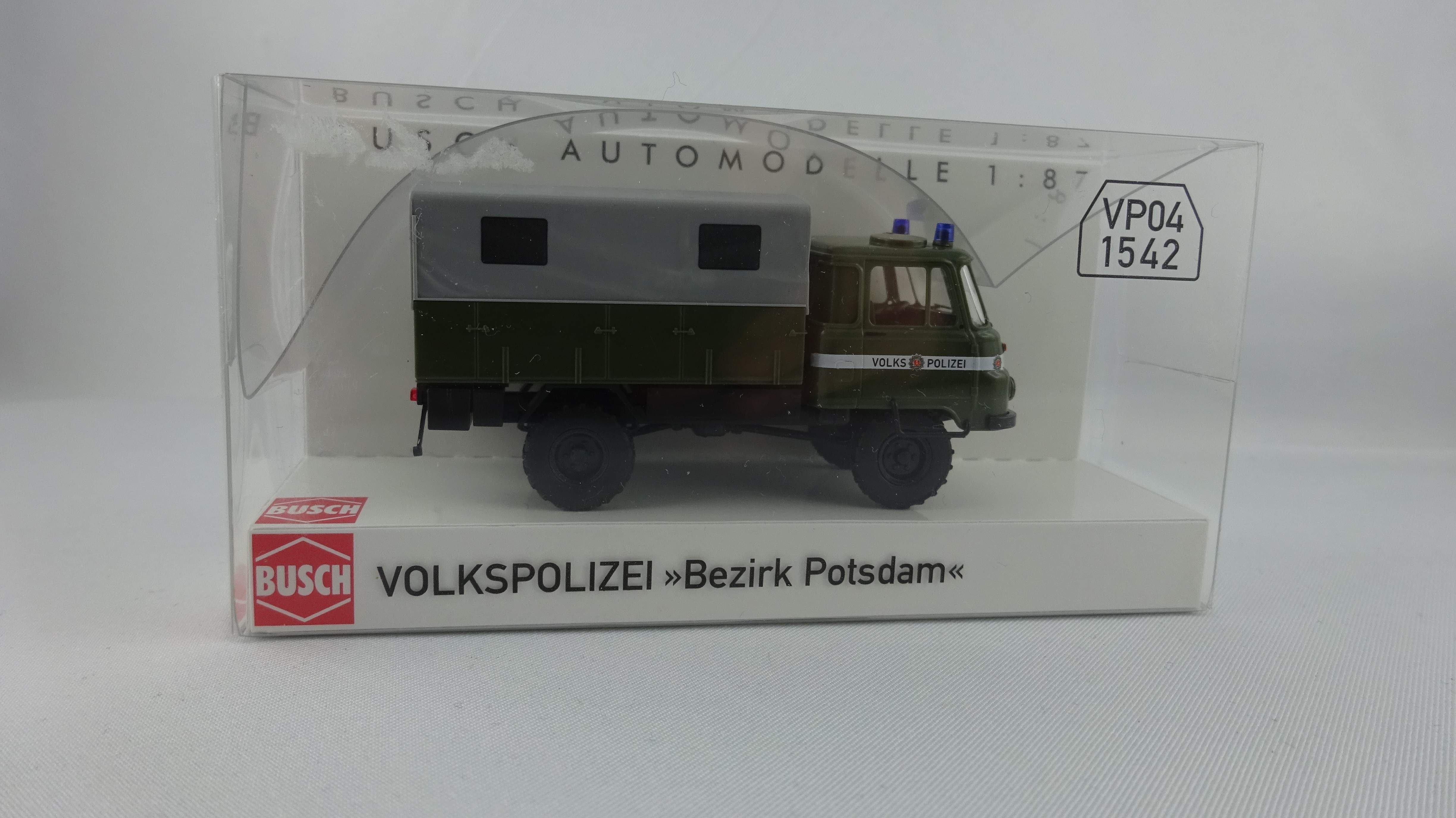 Busch Robur LO 2002 A Volkspolizei Bezirk Potsdam