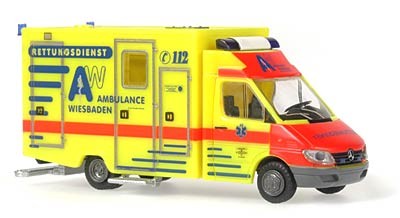 Rietze MB Sprinter RTW Ambulance Wiesbaden