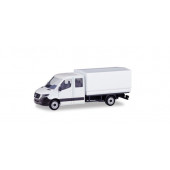 Herpa Minikit MB Sprinter 18 DOKA Koffer in weiß 