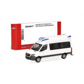 Herpa MiniKit: MB Sprinter '18 Rettungswagen Delfis,weiß (1 Stück)  ,NH 03-04/26