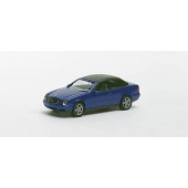 Herpa Mercedes-Benz CLK Cabrio, stahlblau metallic