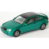 Herpa MB C-Klasse Sport Coupé grünmetallic
