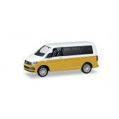 Herpa  VW T6 Multivan candyweiß/kurkumagelb metallic