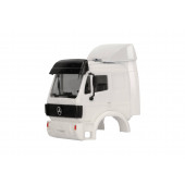 Herpa Teileservice: MB SK88 Flachdach mit Windleitblechen, Dachspoiler, Sonnenblende, weiß (2 Stück) 