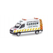 Herpa VW Crafter HD Begleitfahrzeug "Cadzow" (GB)