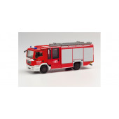 Herpa MAN TGS Ziegler Z-Cab HLF 20 Löschfahrzeug "Feuerwehr Aachen / Verlautenheide", NH 01-02/21