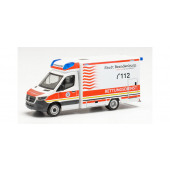 Herpa MB Sprinter 18 Fahrtec RTW " Rettungsdienst Brandenburg ", NH 01-02 / 22,