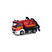 Herpa MB Actros S " Absetzkipper AK 12 Feuerwehr " ,NH 12/24-02/25