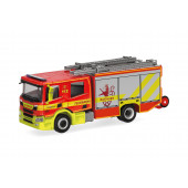 Herpa Scania CrewCab HLF " Feuerwehr Ratingen " ,NH 05-06/25