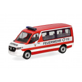 Herpa MB Sprinter '18 Flachdach Bus "Feuerwehr Nürnberg" ,NH 01-02/26