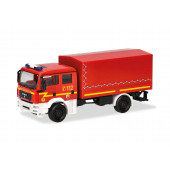 Herpa MAN TGA M Mehrzweckgerätewagen (MzKW) "Feuerwehr Hamburg" NH 03-04/26