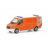 Herpa MB Sprinter '18 Halbbus Flachdach ELW "Feuerwehr Düsseldorf",NH 03-04/26