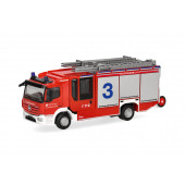 Herpa MB Atego '13 Z-Cab "Flughafen-Feuerwehr Friedrichshafen"  ,NH 07-08/26