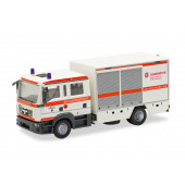 Herpa MAN TGL 08 GW-SAN "Die Johanniter Cottbus/Bevölkerungsschutz" , NH 09-10/26