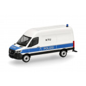 Herpa MB Sprinter '18 Kasten Hochdach "Polizei Nordrhein-Westfalen/KTU" , NH 09-10/26