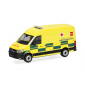 Herpa VW Crafter Kasten Hochdach Rettungswagen "Ambulance Croix Rouge", Belgien , NH 09-10/26