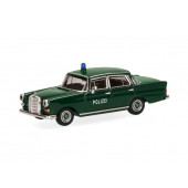 Herpa MB Heckflosse "Polizei Hessen"  , NH 01-02/27
