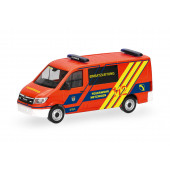 Herpa MAN TGE ELW "Feuerwehr Metzingen" ", NH 01-02/27