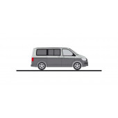 Rietze Volkswagen VW T6 Bus KR, reflexsilber / indiumgrau