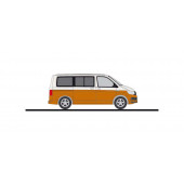 Rietze Volkswagen VW T6 Bus KR, candyweiß/copper bronze, NH April 21