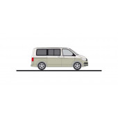 Rietze Volkswagen VW T6 Bus KR, candyweiß/ascotgrau