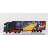 Herpa MB Actros L Jumbokoffer-SZ "Braugold" 