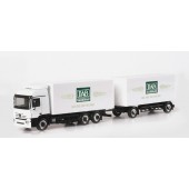 Herpa  MB Actros L '02 Koffer-HZ "DAB" 