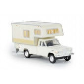 Brekina Jeep Gladiator Camper, weiss 