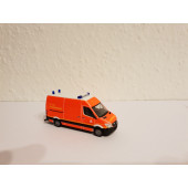 Herpa MB Sprinter 13 GW 1 Feuerwehr Hamburg in neutral