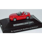 Herpa BMW Z4 rot Intermodellbau 2003