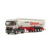 Herpa MB Actros LH '02 Silo-SZ "Quoos"