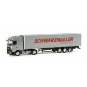 Herpa MB Actros L  "Schwarzmüller"