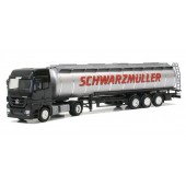 Herpa MB Actros LH Jumbotank-SZ "Schwarzmüller" 