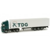 Herpa  DAF CF Koffer-Sattelzug "TDG" (NL) 