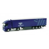 Herpa MB Actros L Gardinenplanen-SZ "Gertner" 