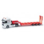 Herpa MB Actros L Semitieflade-Sattelzug "Klink" 