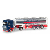 Herpa DAF XF SC Chromtank-Sattelzug "Talke"
