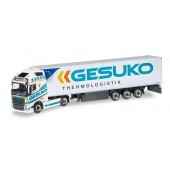Herpa Volvo FH Gl. Kühlkoffer-Sattelzug "GESUKO"