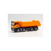 Herpa MAN TGS NN Rundmulden-LKW 4-achs, kommunalorange 