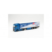 Herpa Renault T Gardinenplanen-Sattelzug „Siebold Nutzfahrzeuge“ (Thüringen/Niederorschel)