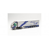 Herpa Scania 143 420 V8 Streamline Gardinenplanen-Sattelzug „Lechner Trans“ (Italien/Lasa)