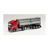 Herpa Volvo FH Gl. 30 ft. Drucksilocontainer-Sattelzug „Obel“