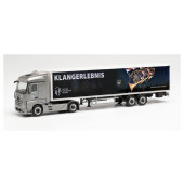 Herpa MB Actros Streamspace 2.5 Koffer-Sattelzug "Polizeiorchester Bayern“