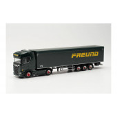 Herpa Scania CS 20 HD Schubboden-SZ "Spedition Freund"