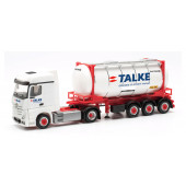 Herpa MB Bigspace `18 Swapcontainer-Sattelzug "Talke"