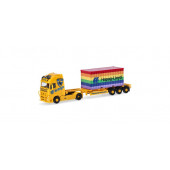 Herpa Volvo FH Gl. XL 2020 Container-Sattelzug "acargo/Hapag Lloyd" (Hamburg)
